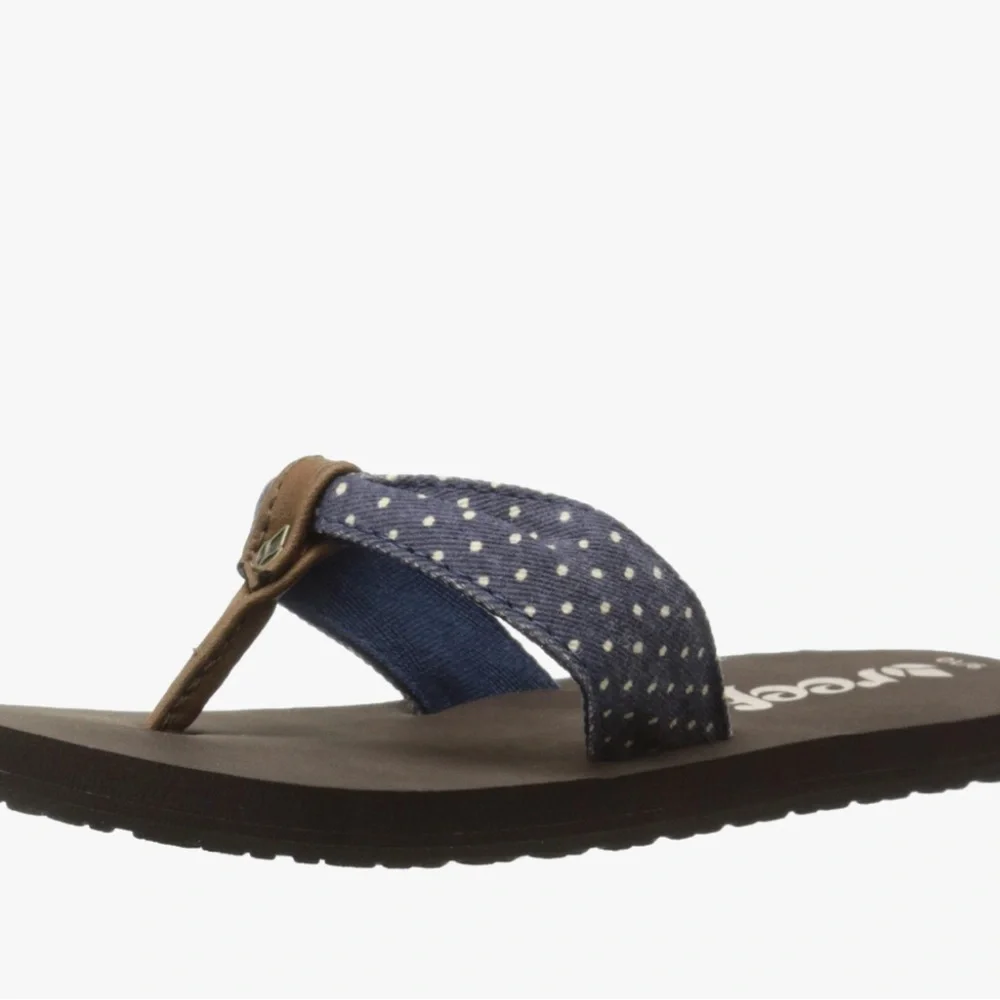 Reef little scrunch size 8 women's flip flops